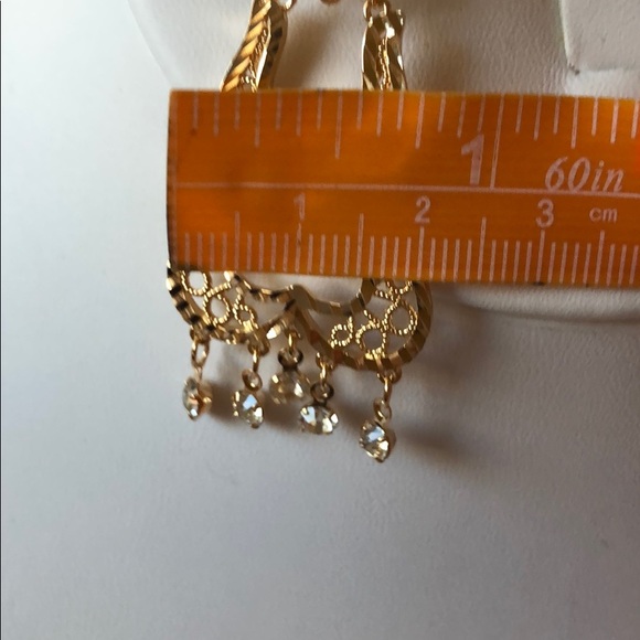 Filigree dangle earrings - Picture 5 of 5